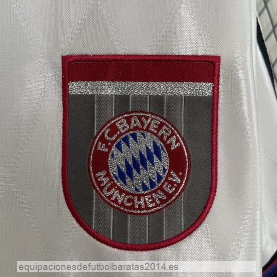 Nuevo 2ª Camiseta Bayern Munich Retro 1996 1998 Blanco Baratas